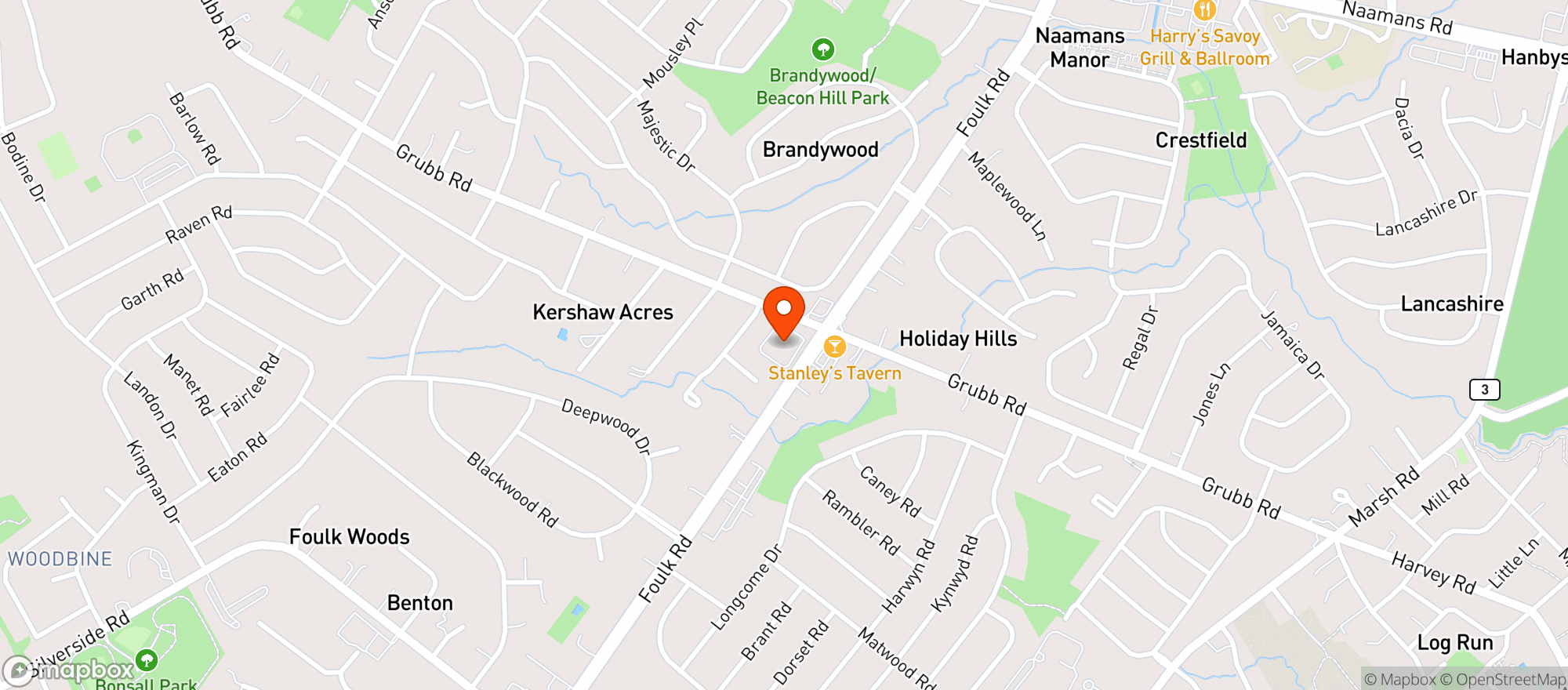 Map showing Francis Optimal Performance Chiropractic
