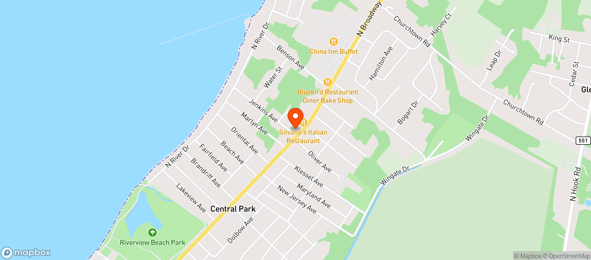 Map showing Fornaro S Wine & Spirits