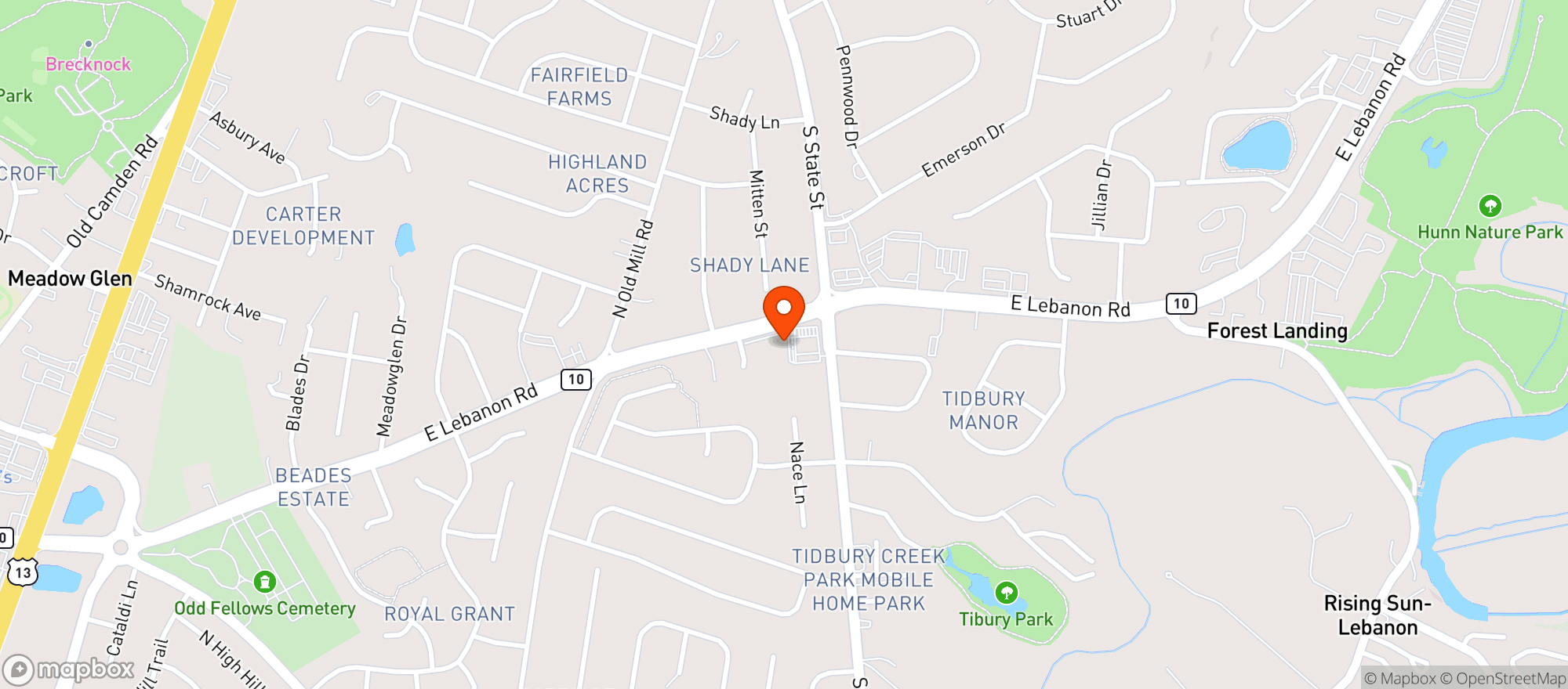 Map showing 376 Liquors