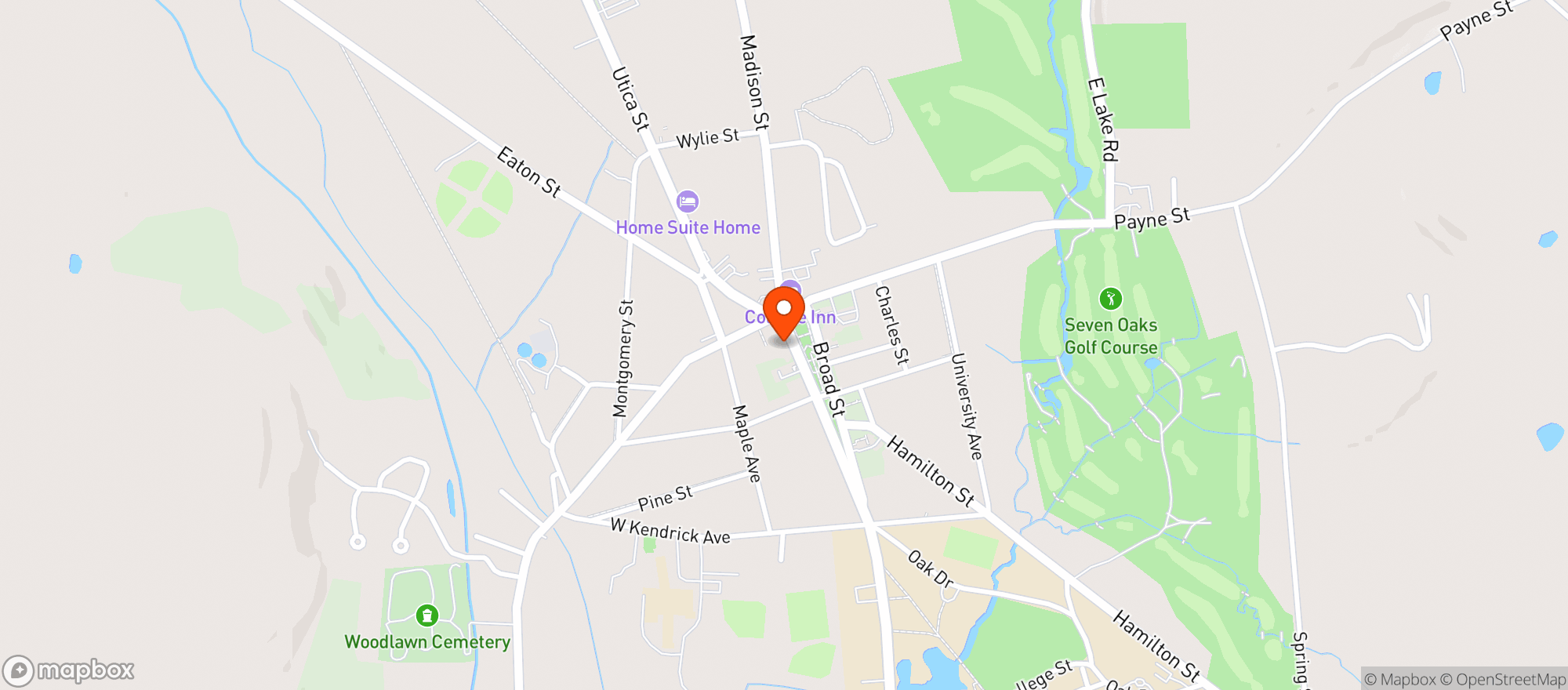 Map showing Crush Bottle Shop