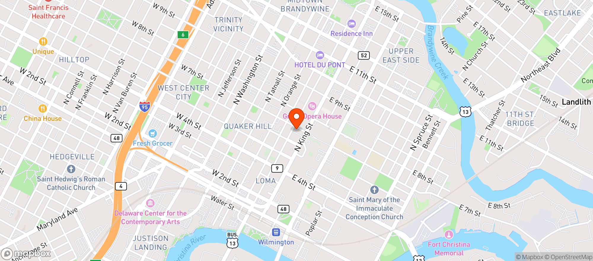 Map showing Bardea