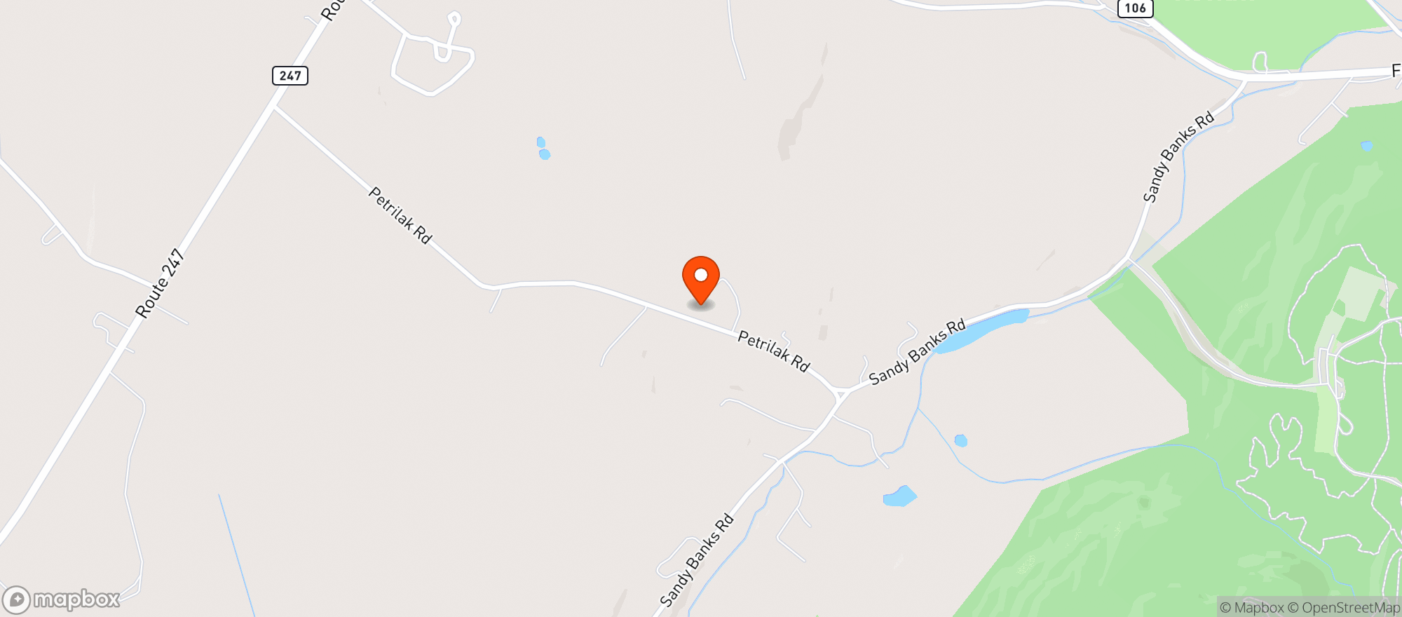 Map showing Mcdonnells Grove