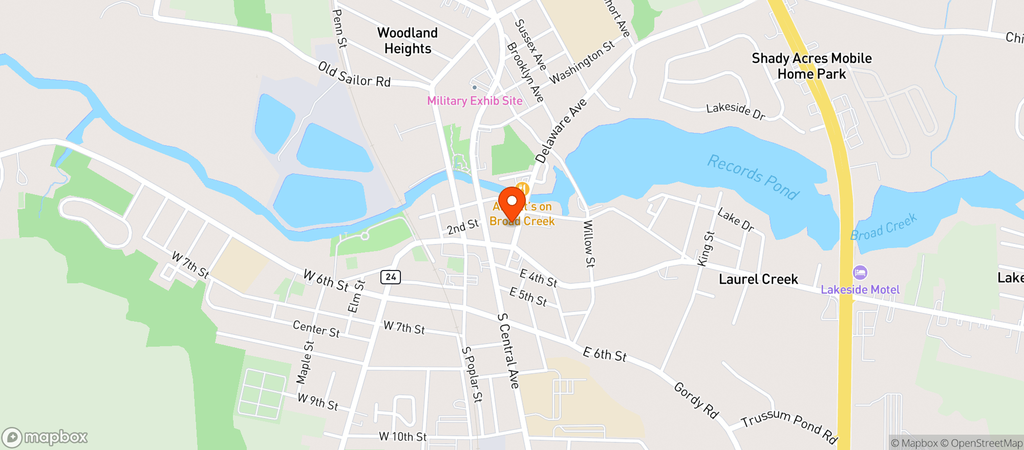 Map showing Cheers Wine And Liquor