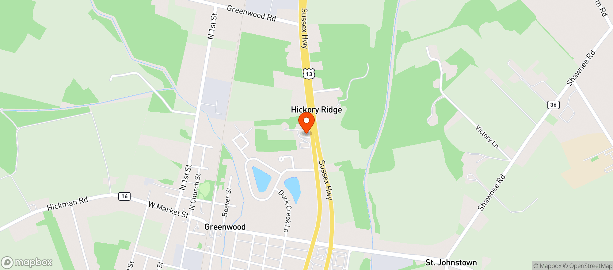 Map showing Emma S