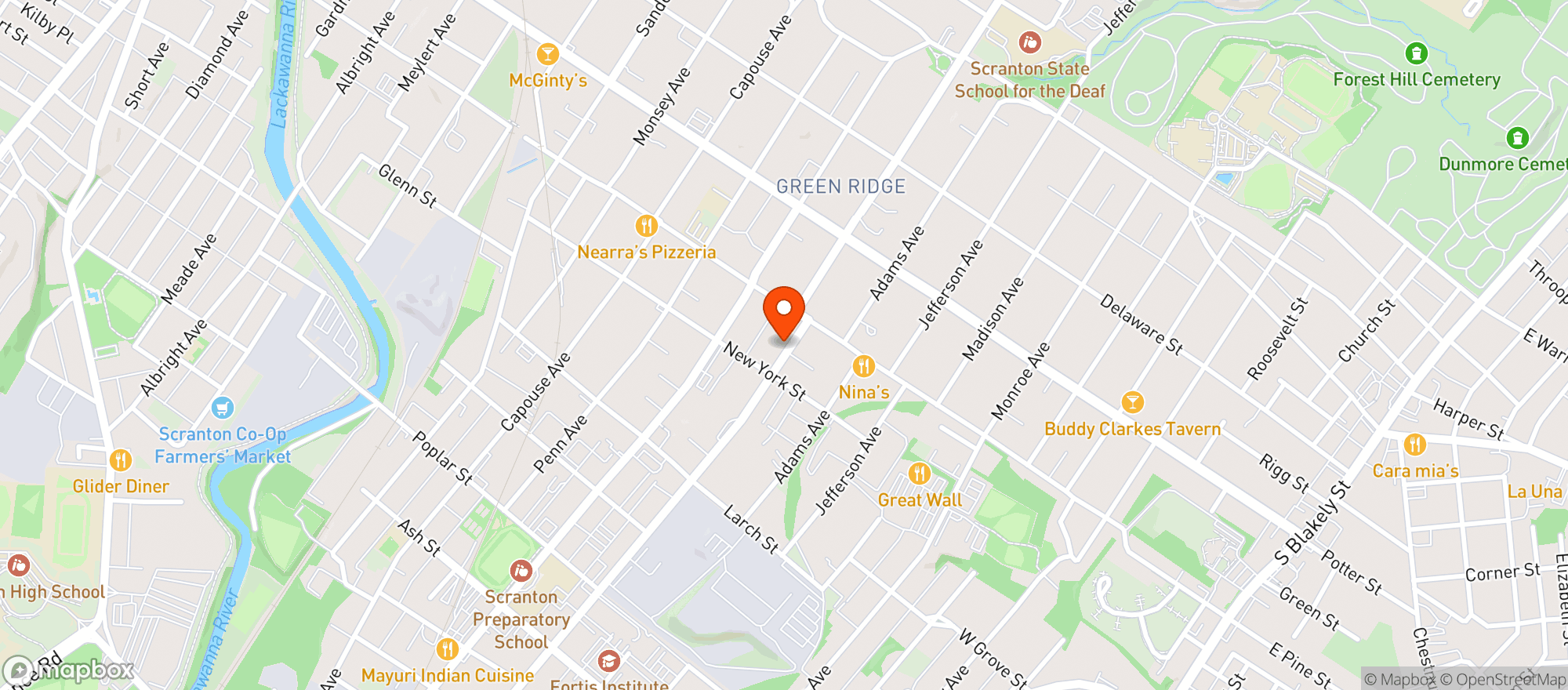 Map showing Valero