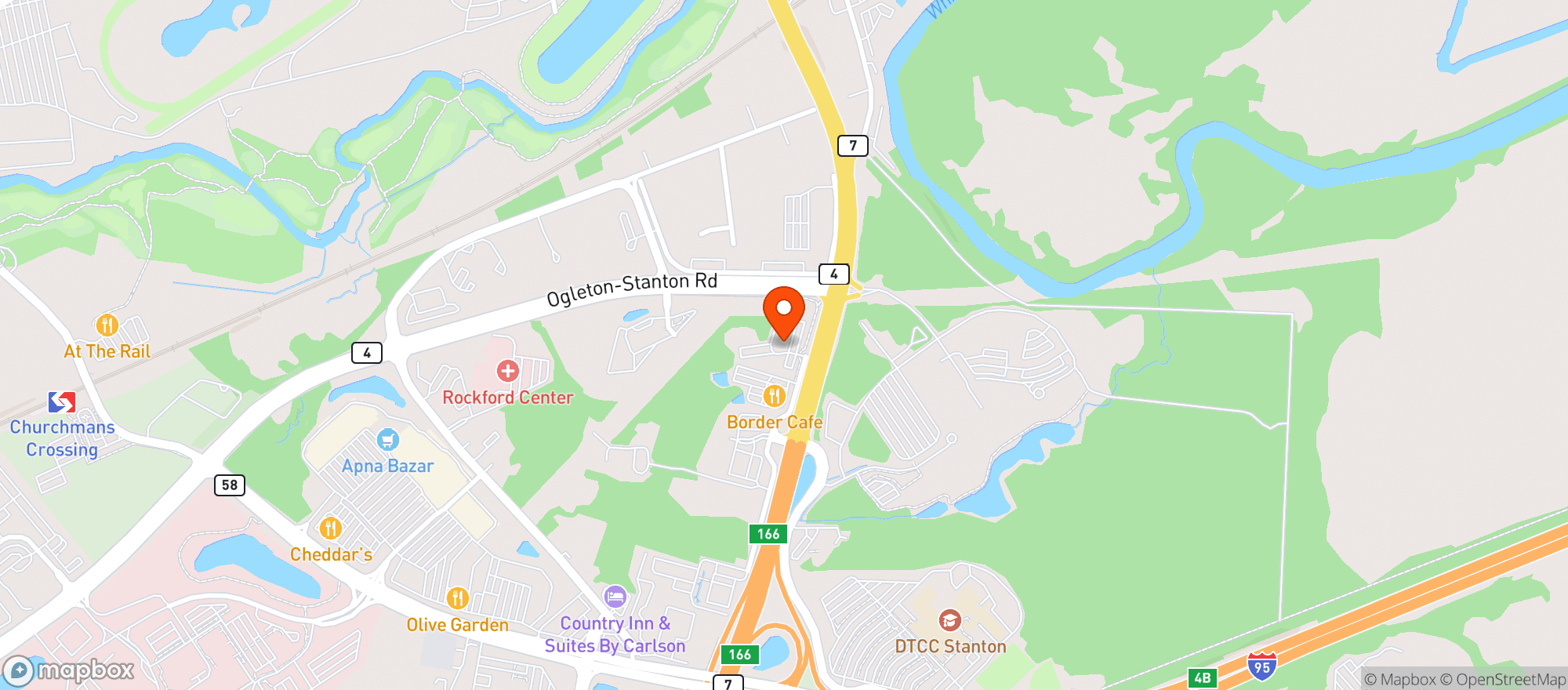 Map showing Buffalo Wild Wings Gril #3831