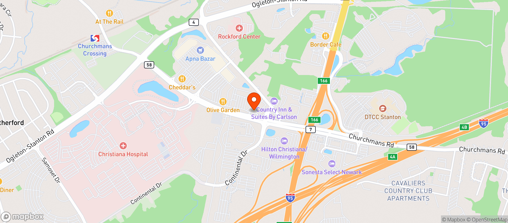 Map showing 307 Liquors