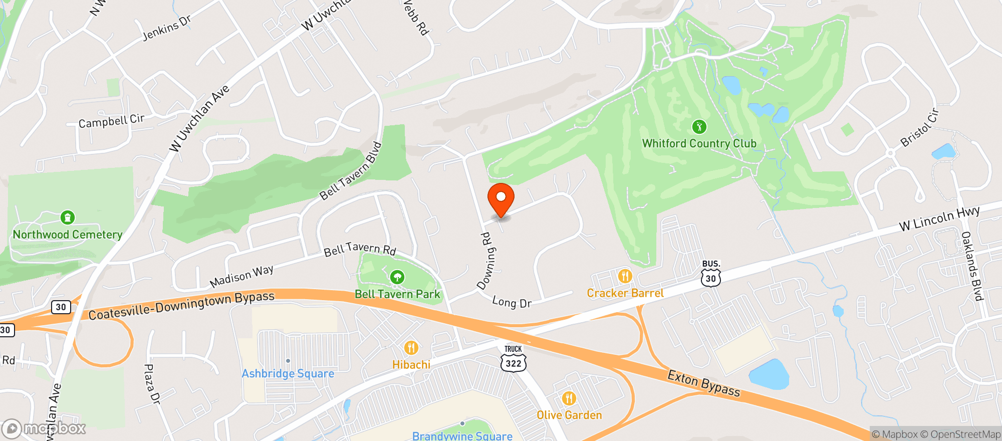 Map showing SOCIAL SIPS LLC