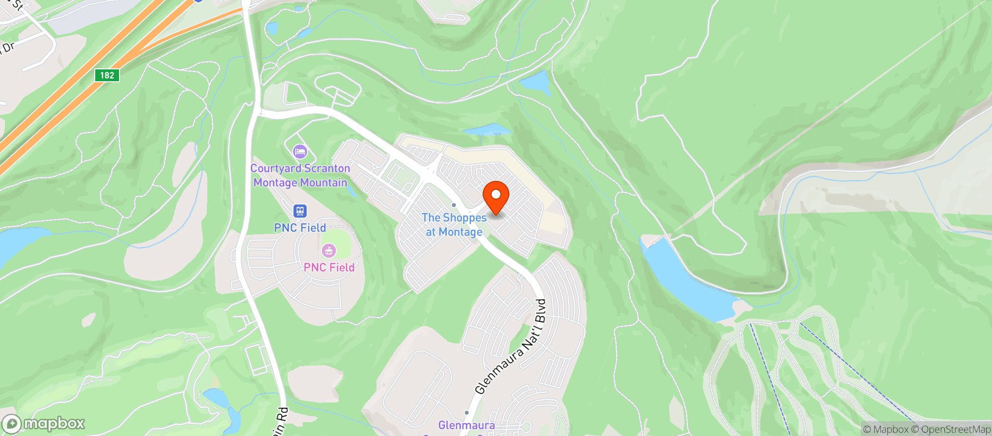 Map showing Food & Fire Bbq Taphouse