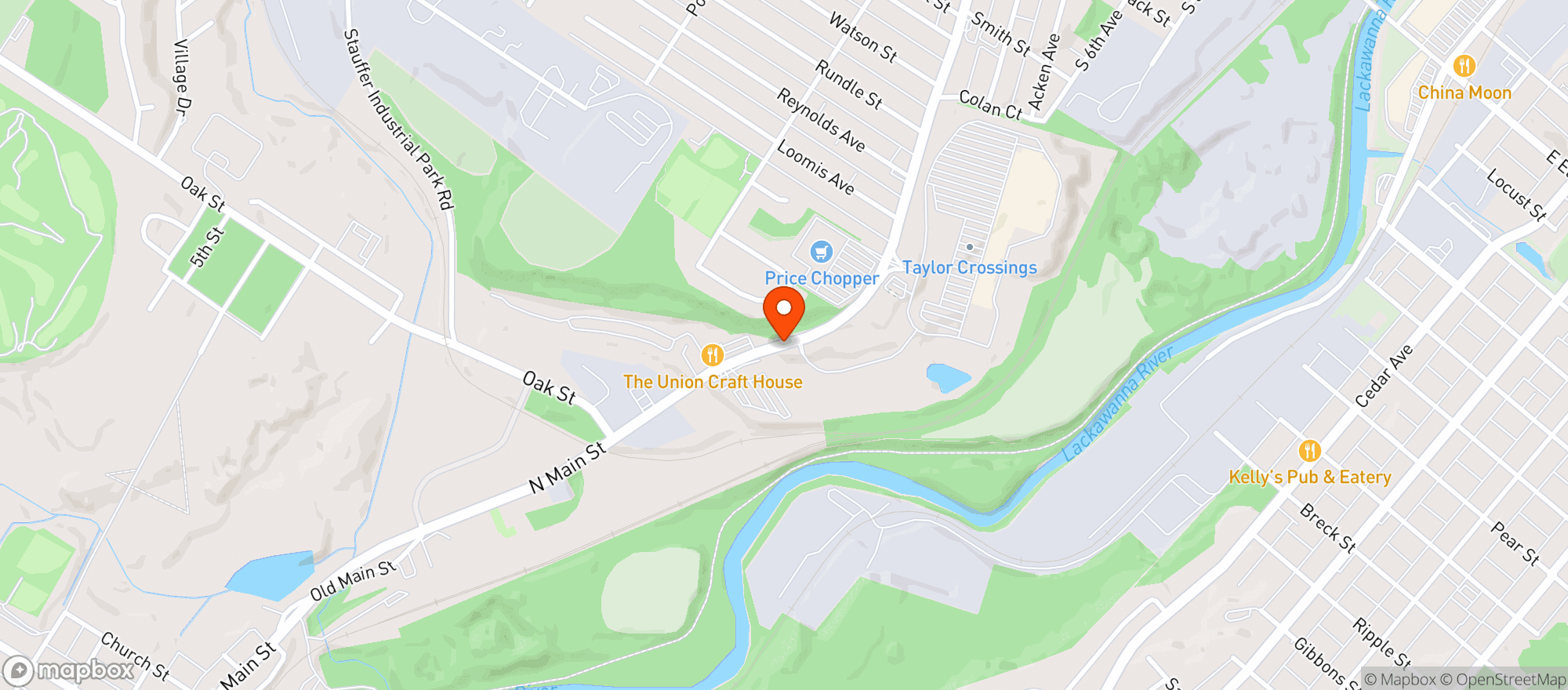 Map showing Convenient Food Mart Beer Store