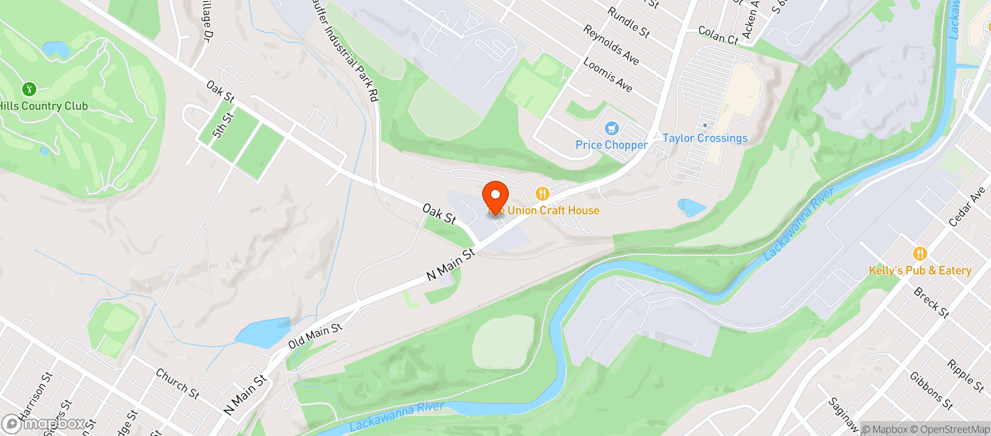 Map showing Als Quick Stop #10