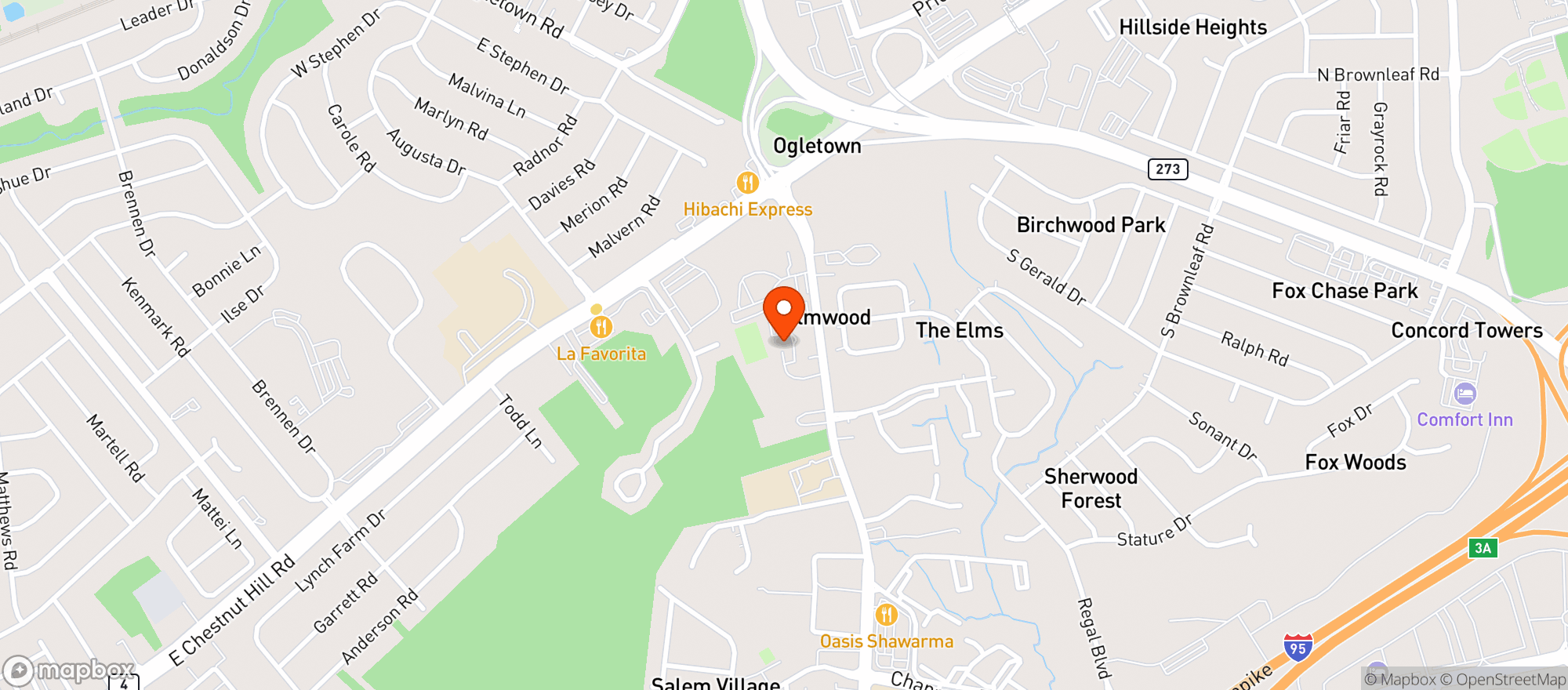 Map showing Delaware Saengerbund And Library Association