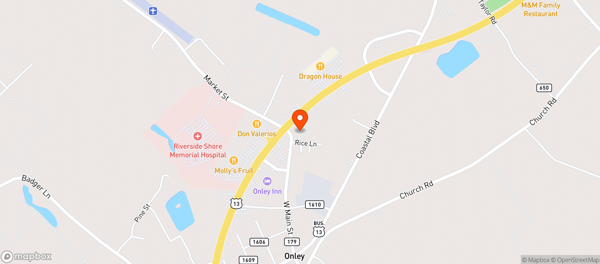 Map showing Cvs Pharmacy