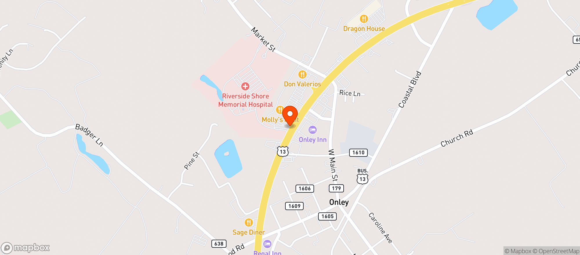 Map showing Va Tobacco And Vape 1 Inc