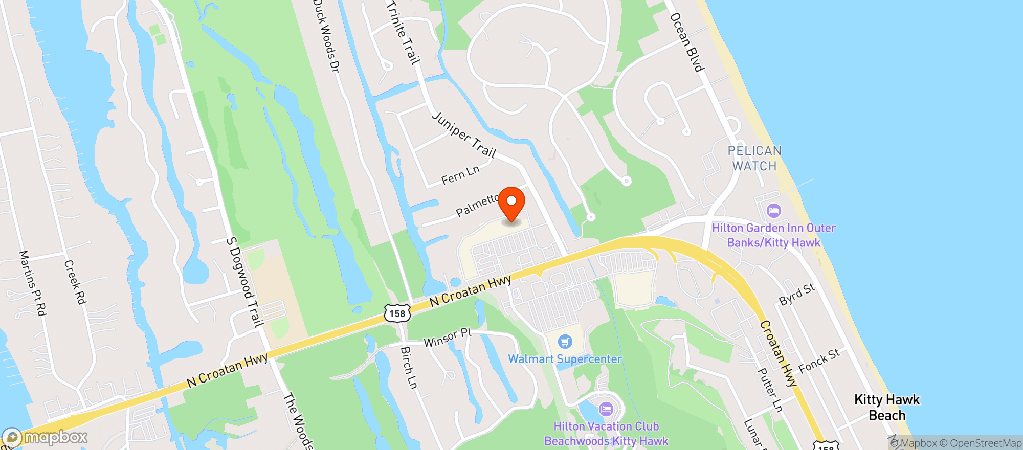 Map showing Food Lion
