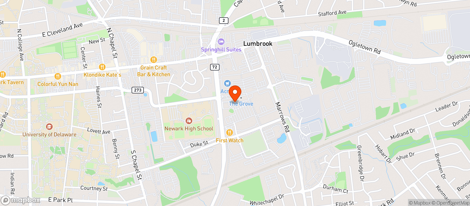 Map showing Del Pez Mexican Gastropub