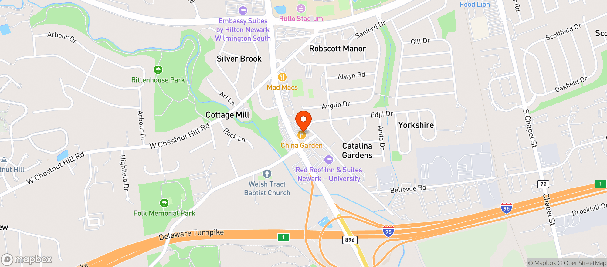 Map showing 276 Liquors