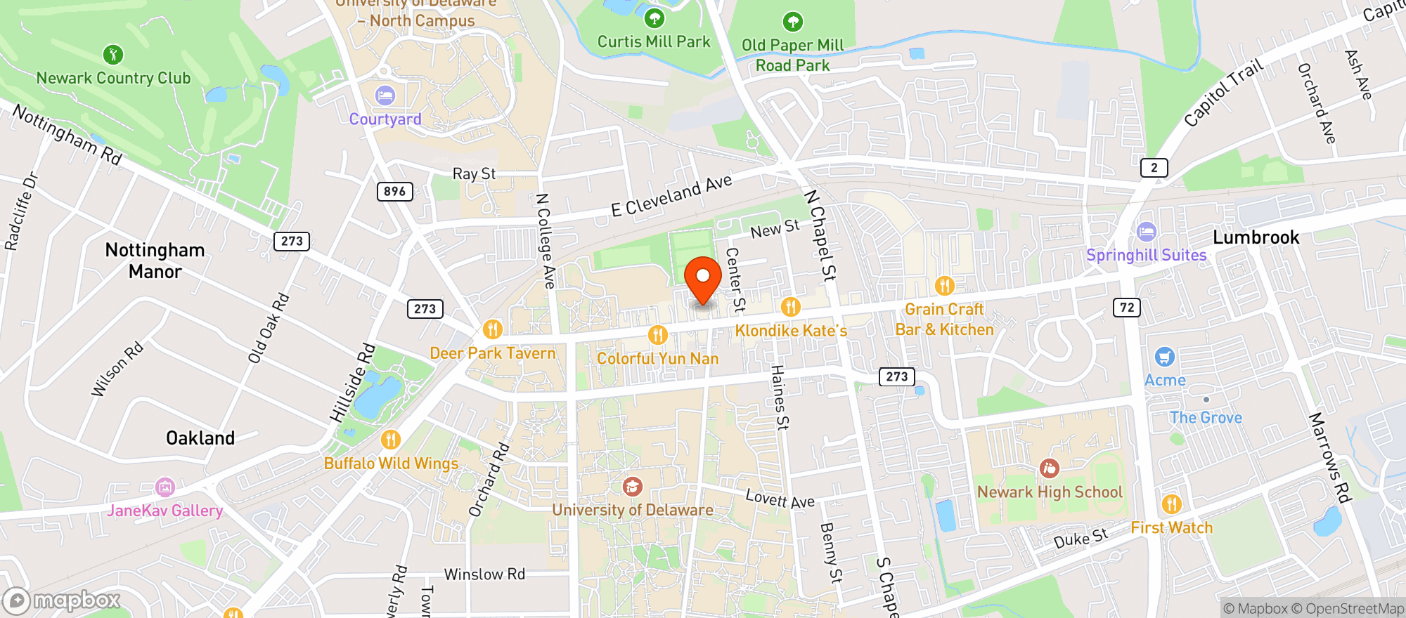 Map showing Tio Taco & Tequila Bar