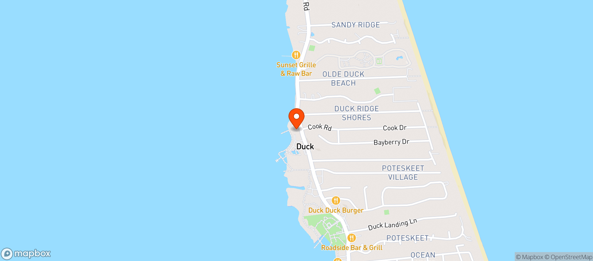 Map showing Shanes Family Mart