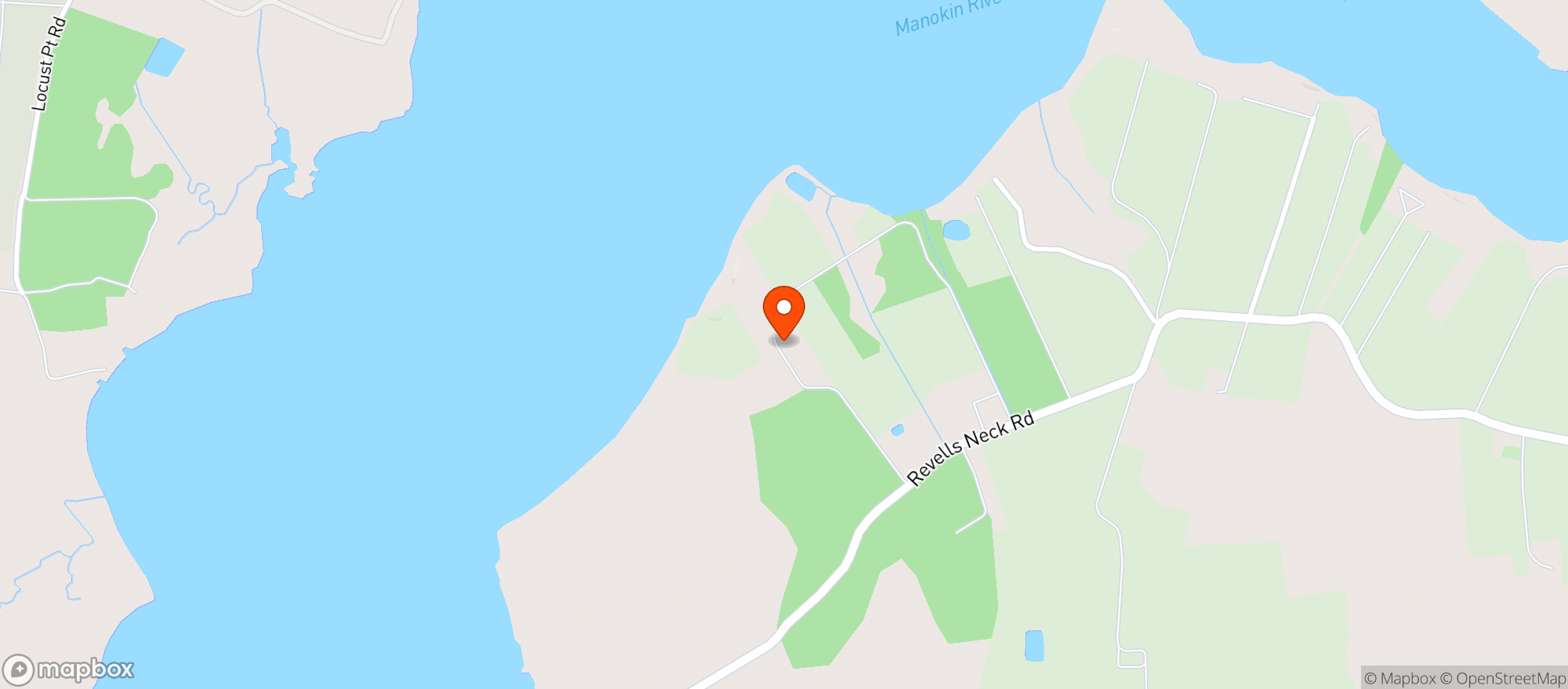 Map showing Sugar Water Manor