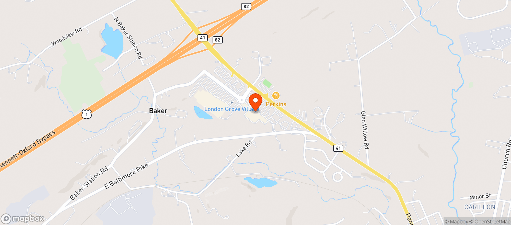 Map showing Acme Market #730