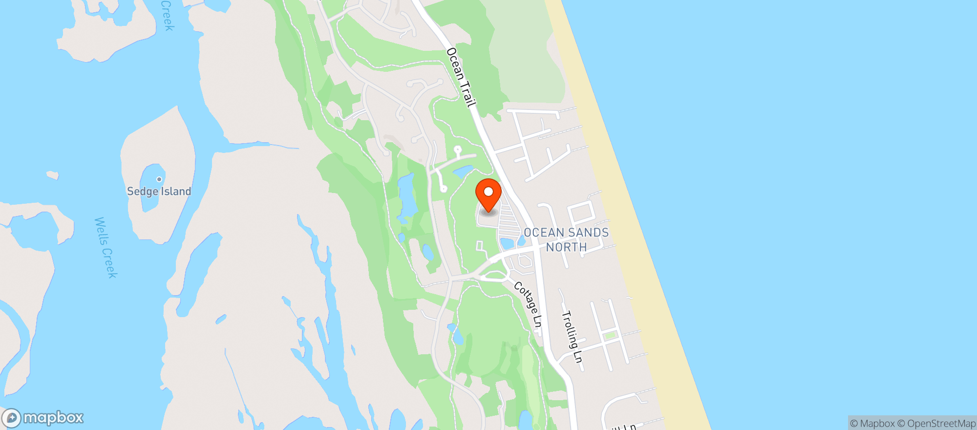 Map showing HARRIS TEETER #266