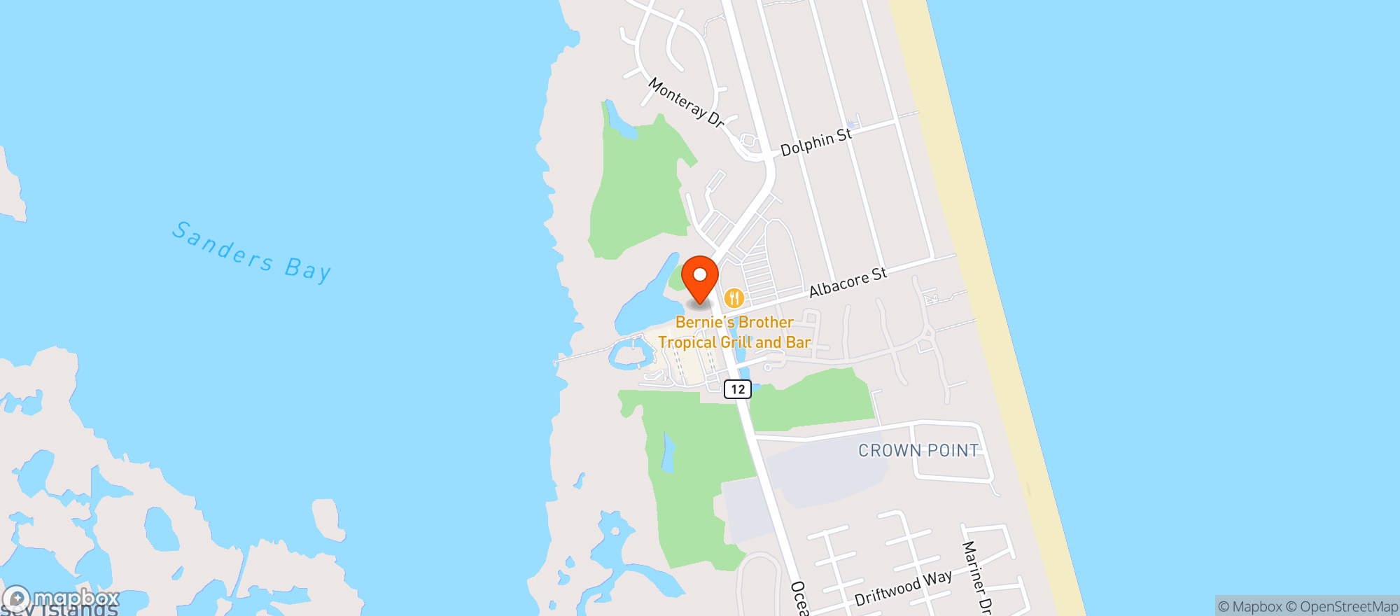 Map showing Seaside Farm Market