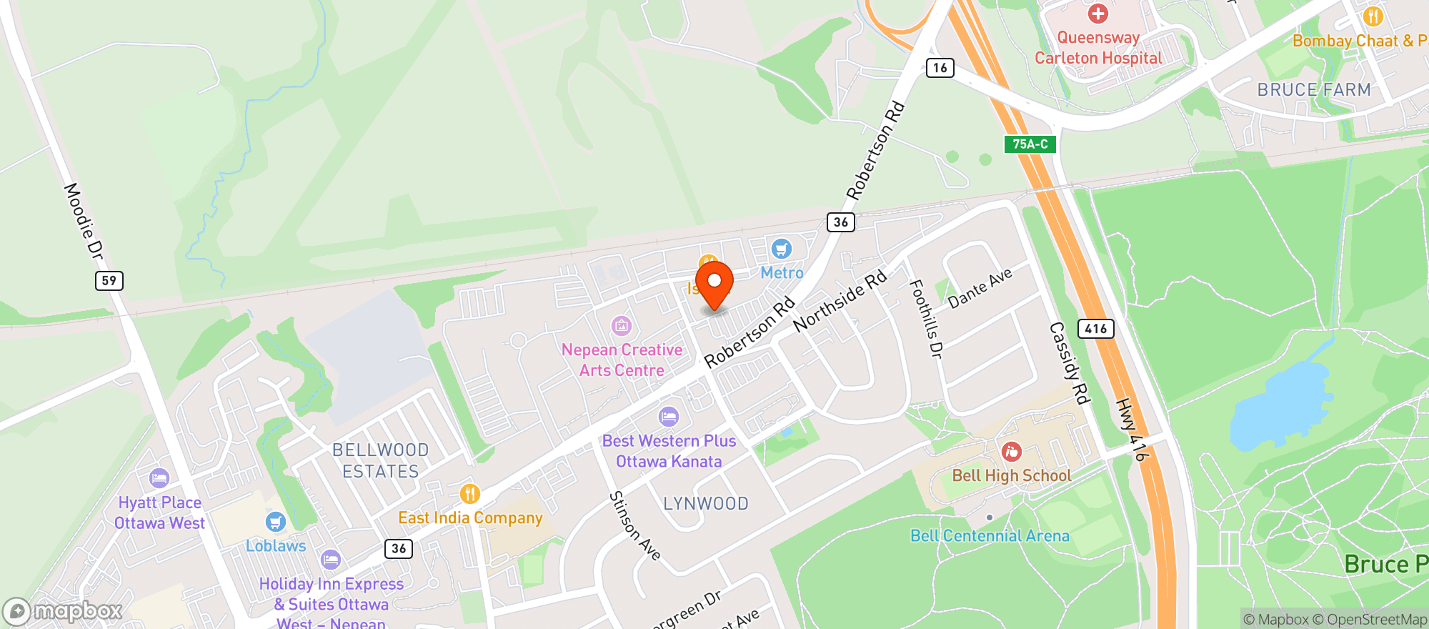 Map showing Kardish Health Food Centre #3