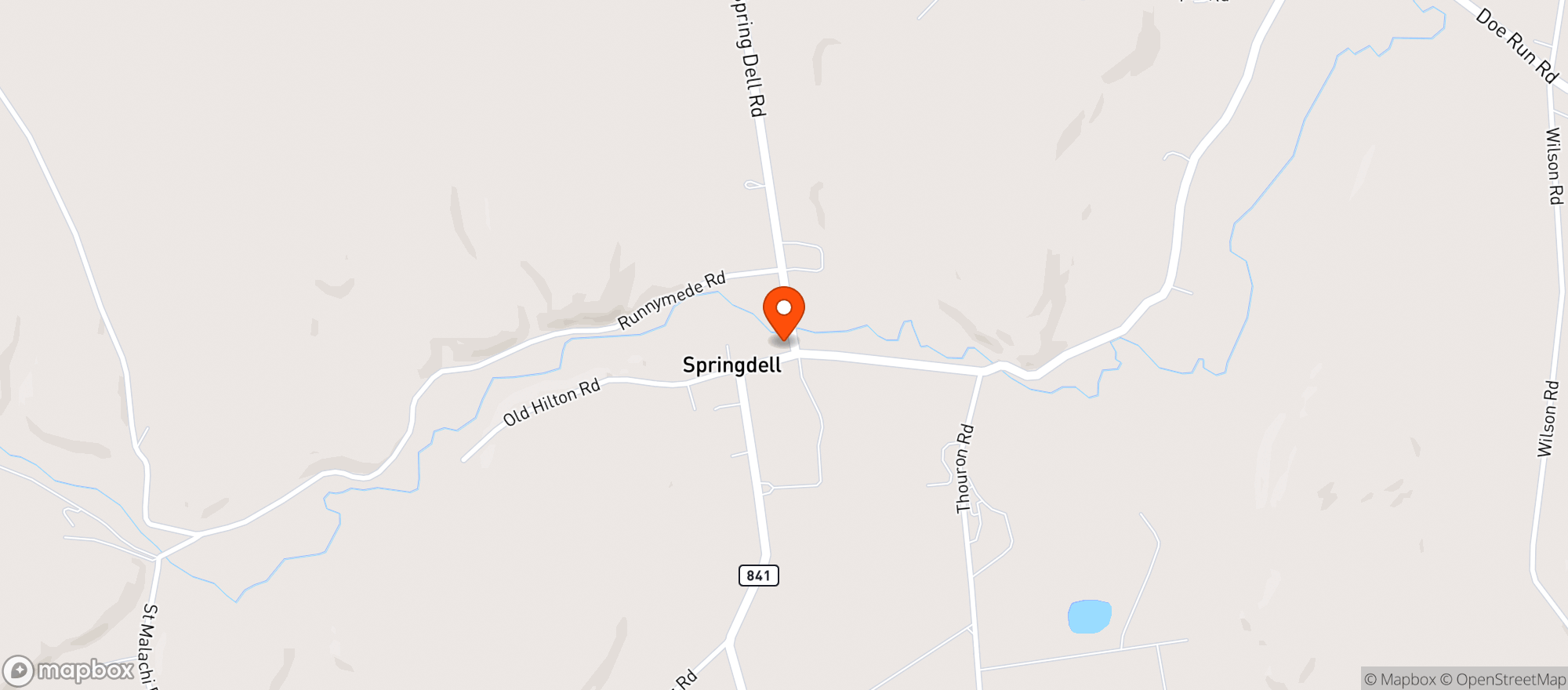 Map showing The Whip