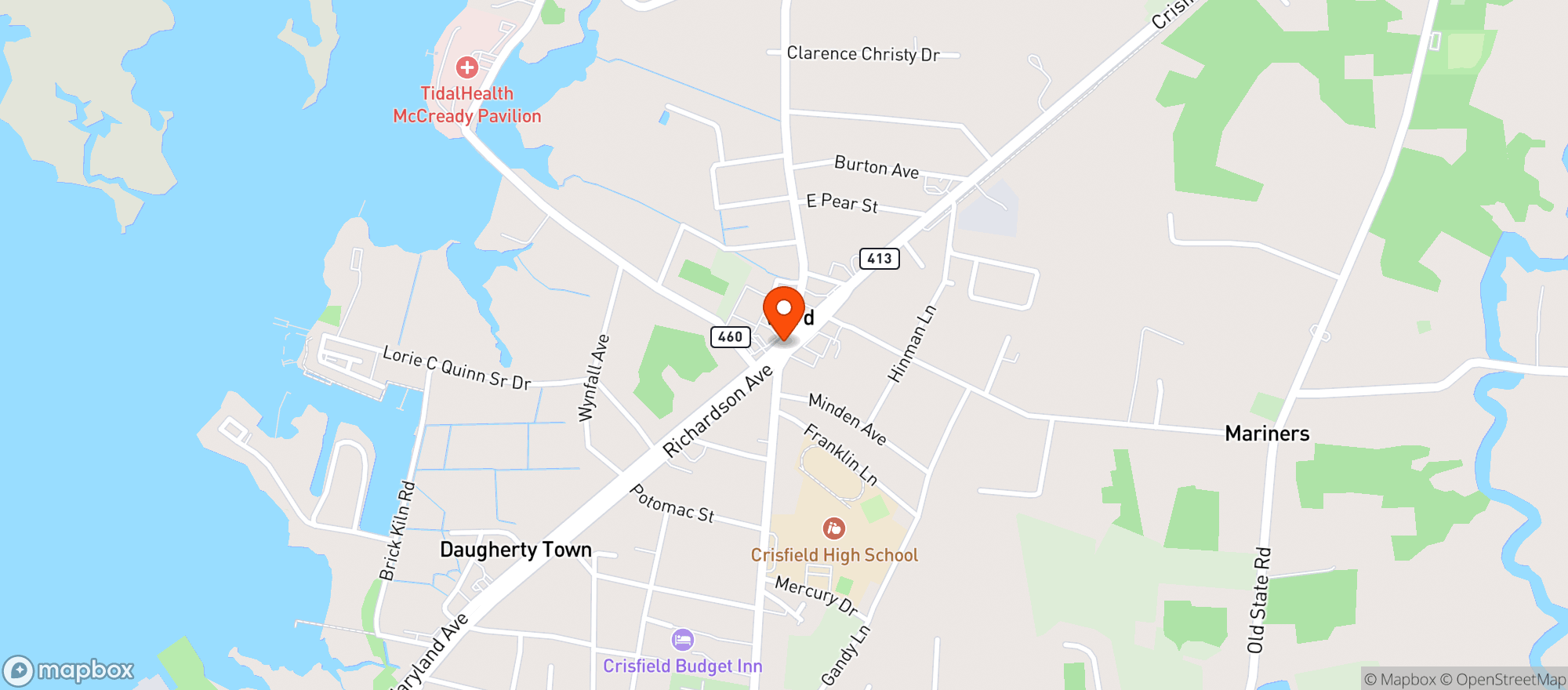 Map showing Food Lion