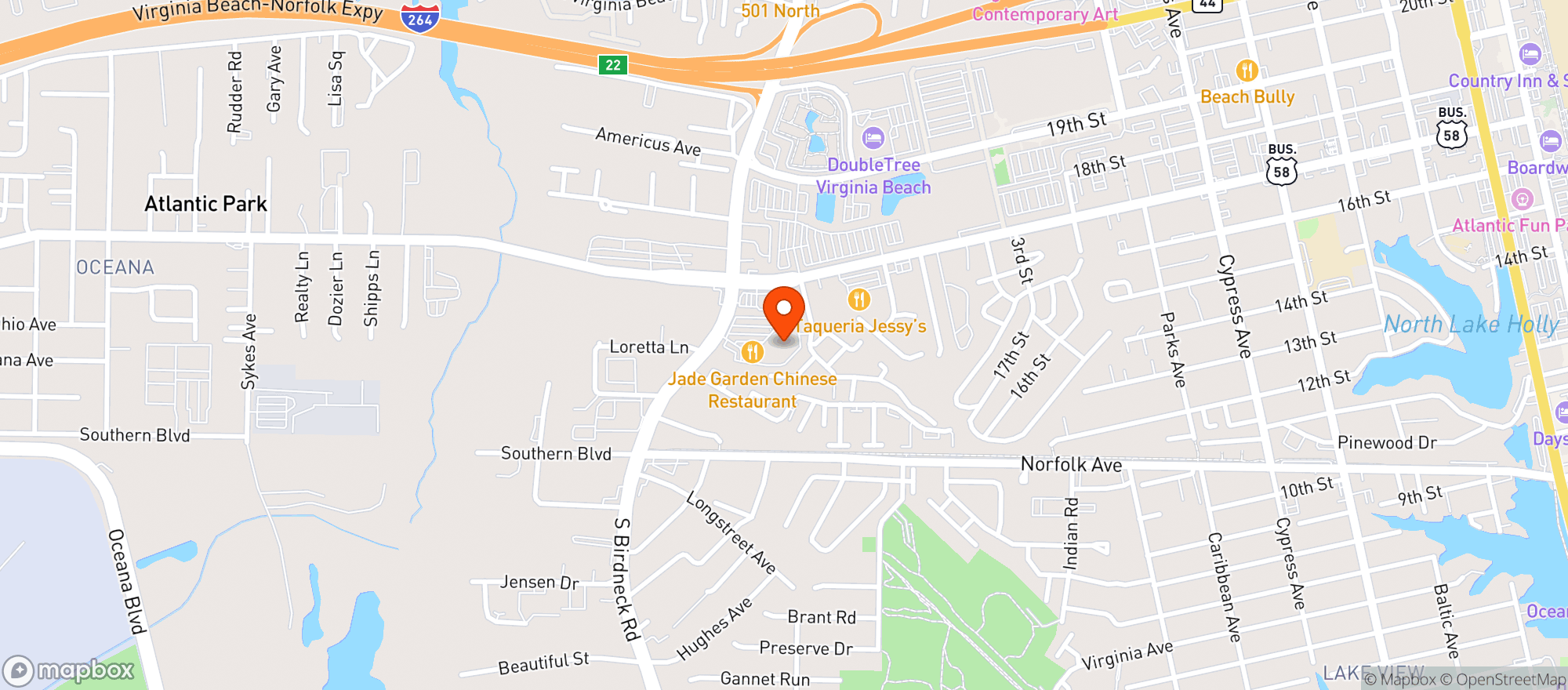 Map showing Food Lion