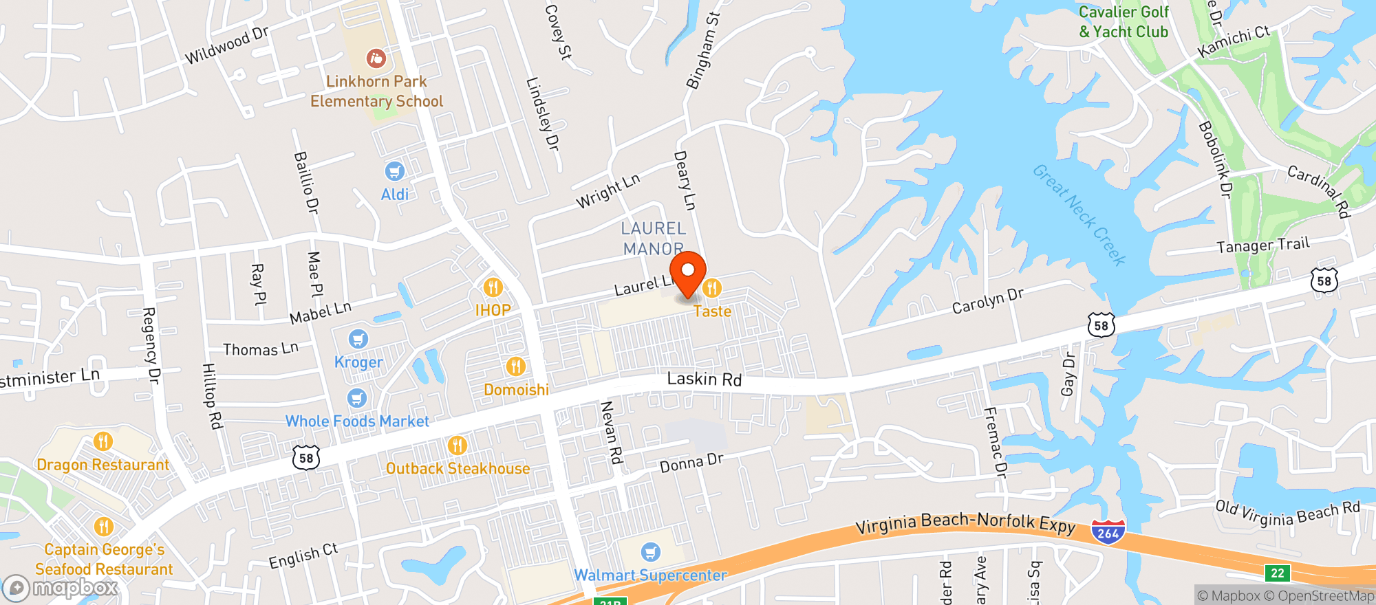 Map showing Ceremony / Less Than