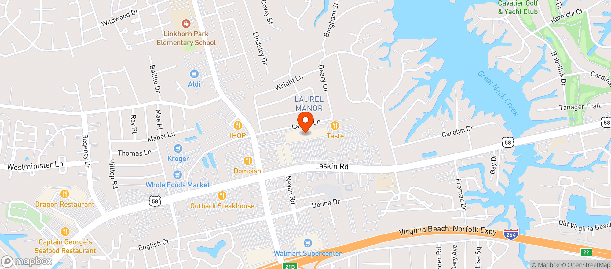 Map showing Ceremony
