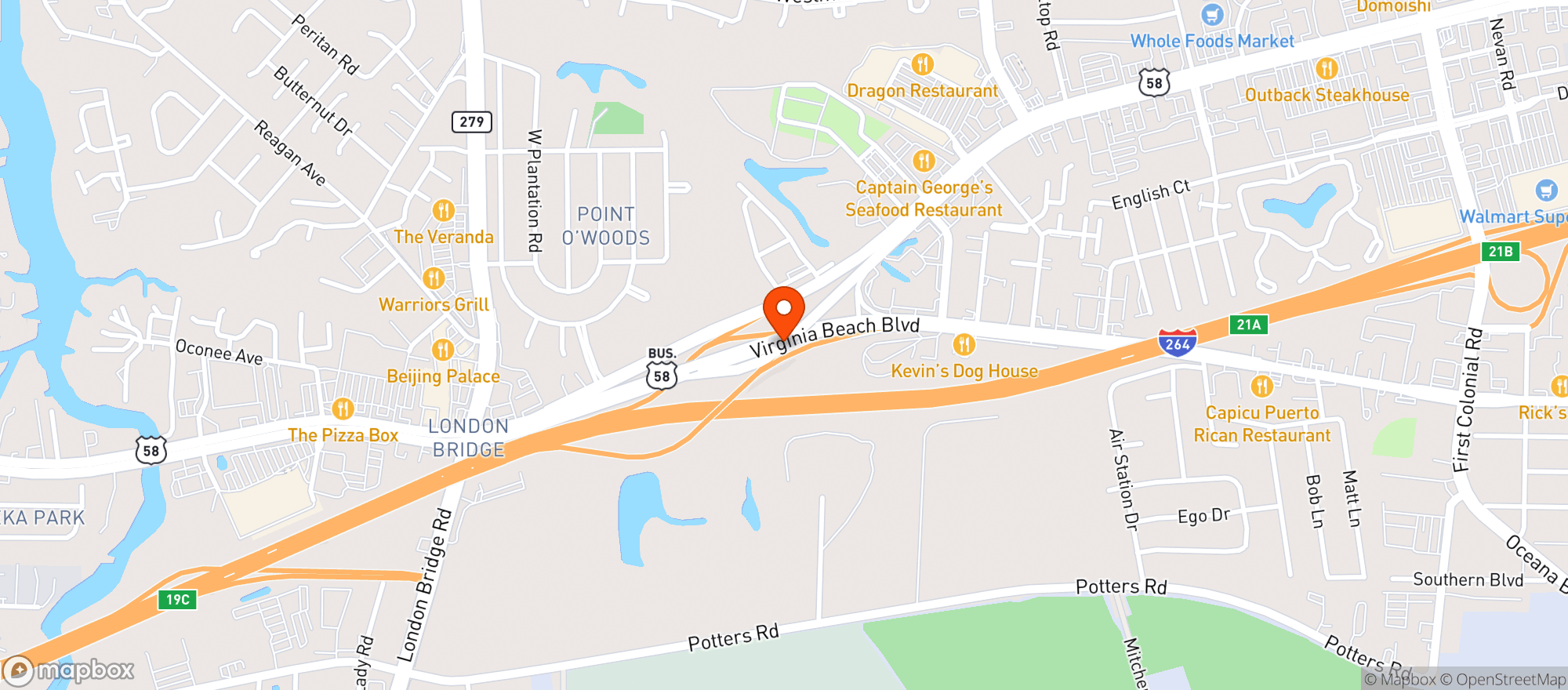 Map showing Bottle Craft East LLC