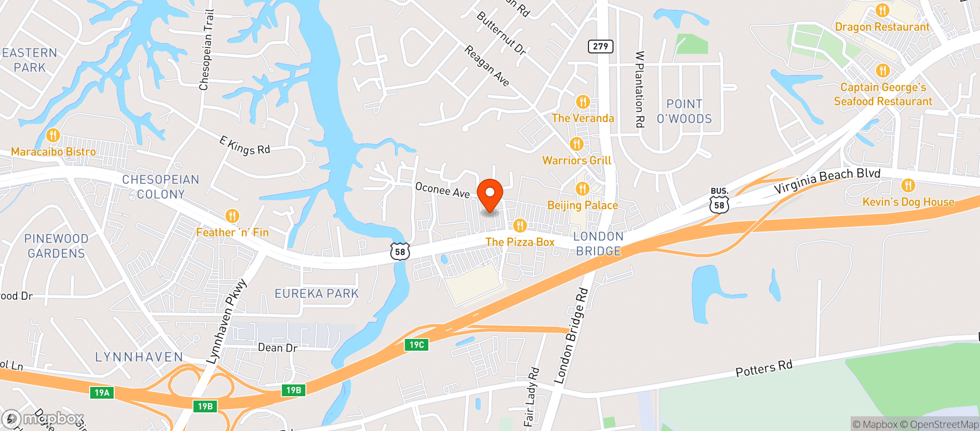 Map showing Scotty Quixx