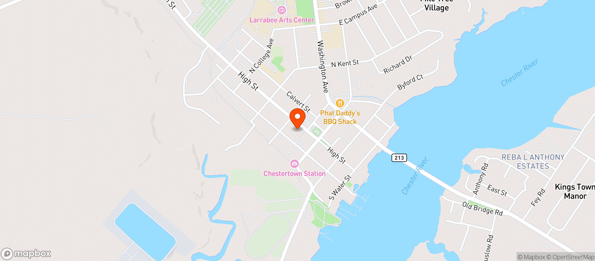 Map showing Retriever