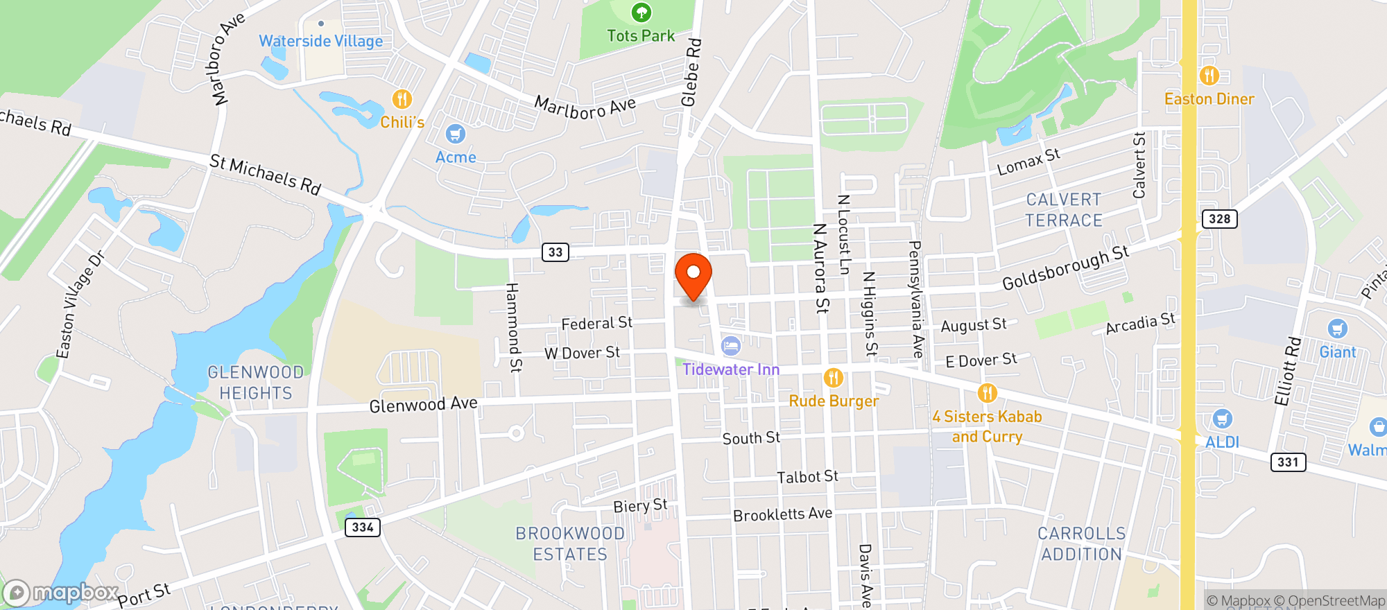 Map showing Out of the Fire