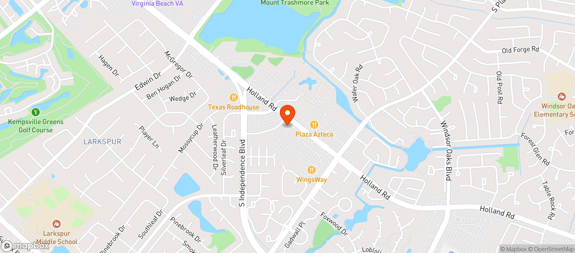 Map showing Organic Food Depot Grocery