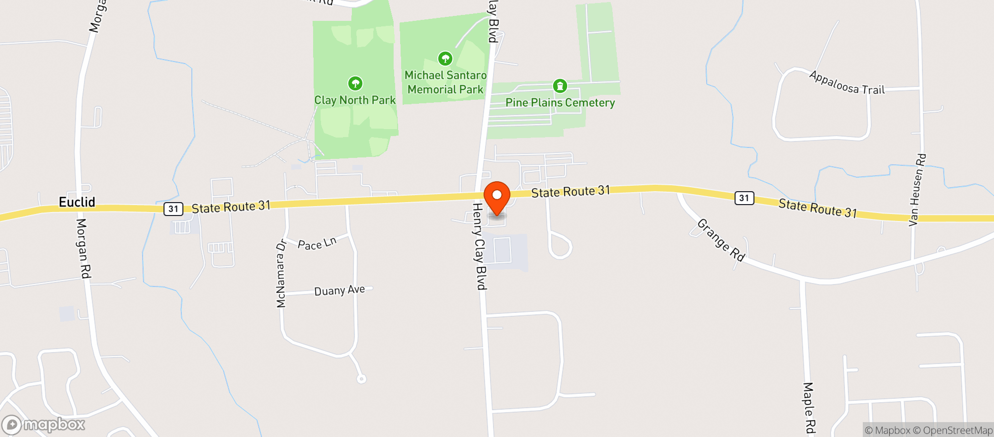 Map showing Circle K #4707631