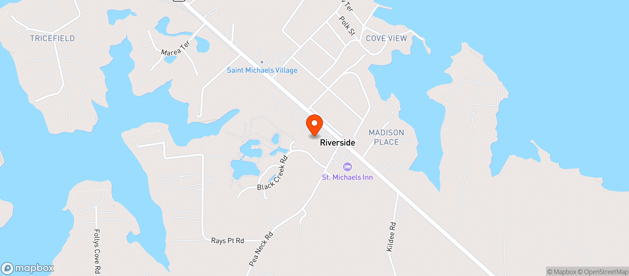 Map showing Grauls Market
