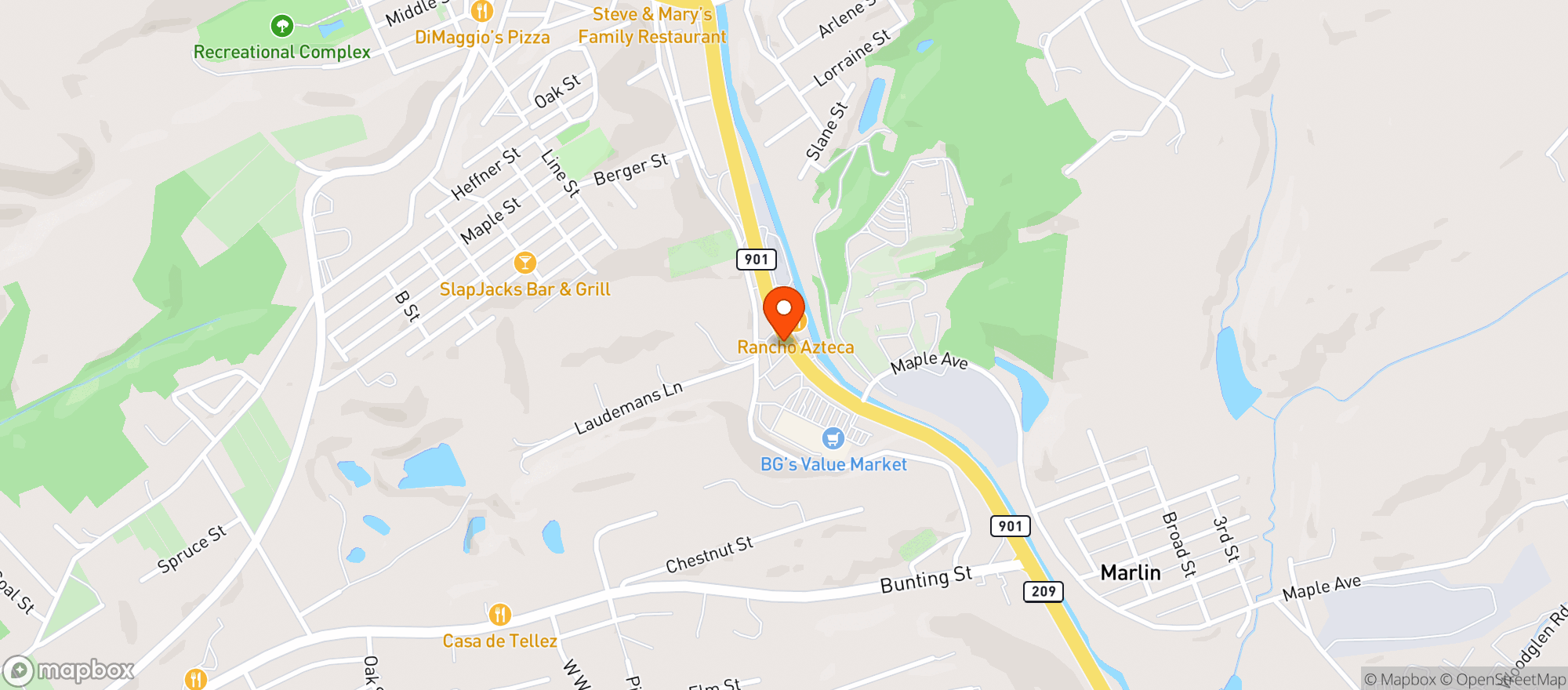 Map showing The Craft Haus