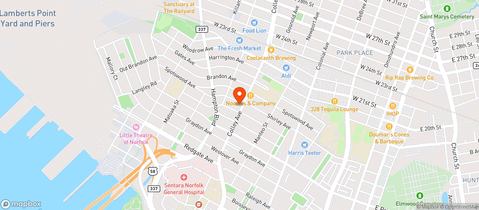 Map showing Ceremony / Less Than