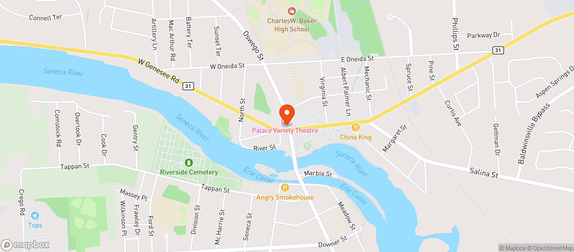 Map showing Angry Garlic