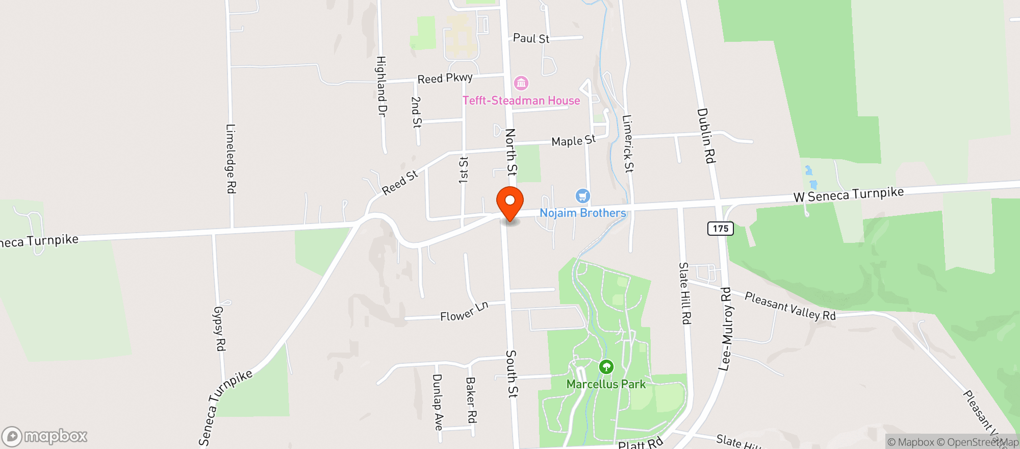 Map showing RISEFORM BREWING CO
