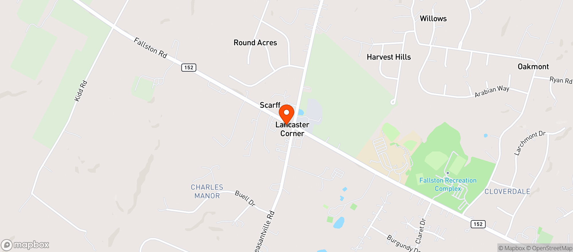 Map showing Vinces Crab House & Restaurant