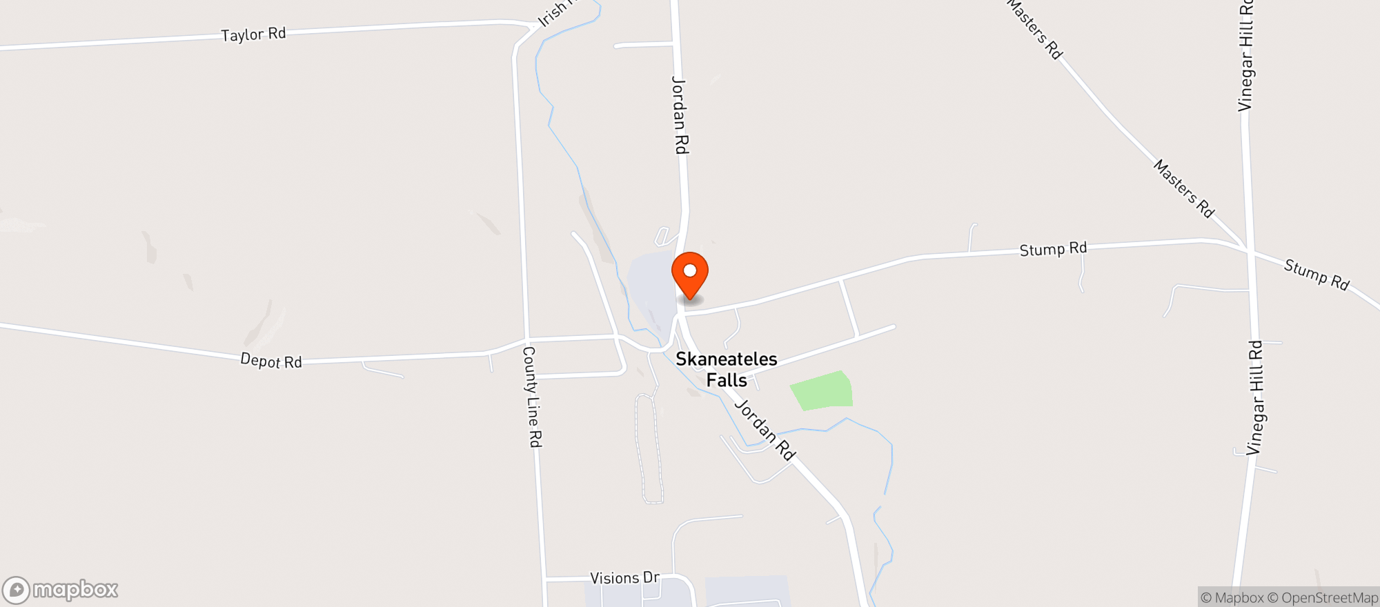 Map showing Red Rooster Pub