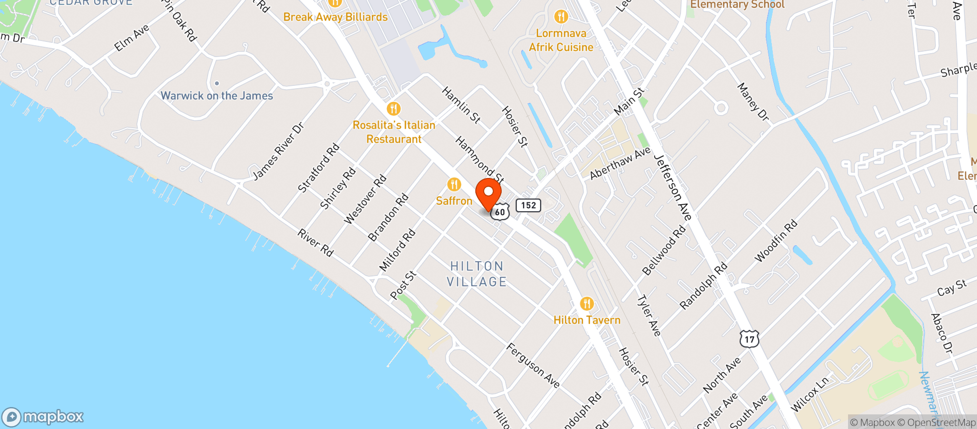 Map showing Less Than/Ceremony