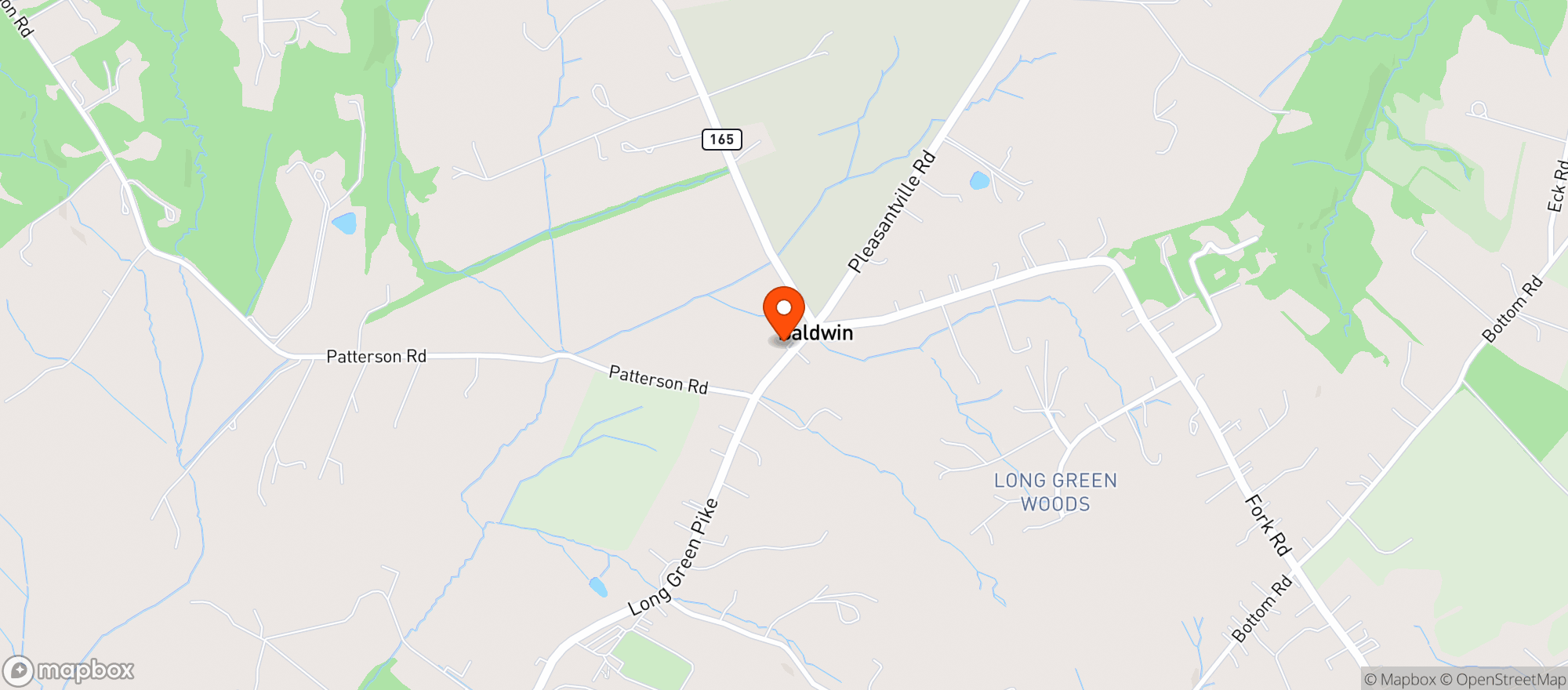 Map showing Valley Wine Shop
