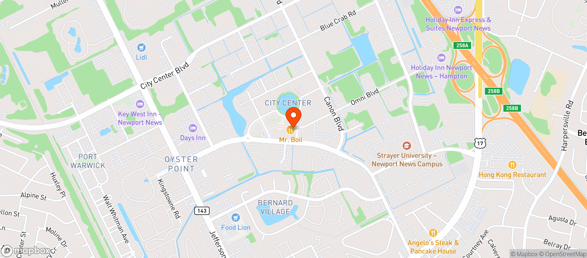 Map showing Salsas Mexican Restaurant