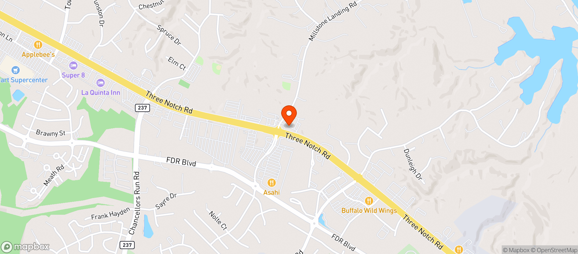 Map showing Twist Wine & Spirits